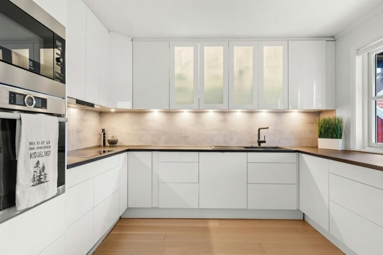 bright functional kitchen lighting