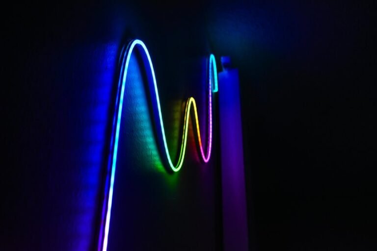 edge lit acrylic with leds