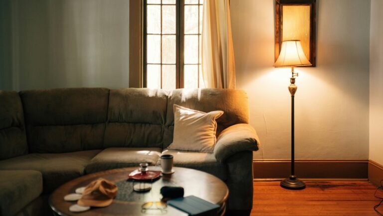 layered lighting with lamps