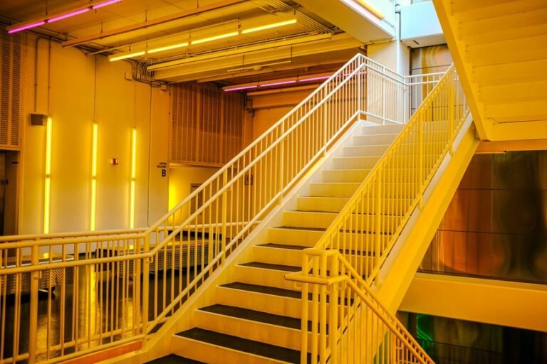 optimal step light spacing