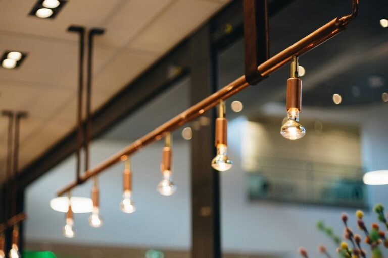 replace track lights with modern fixtures