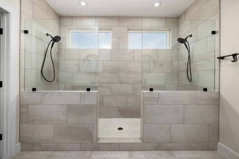 safe led shower head installation